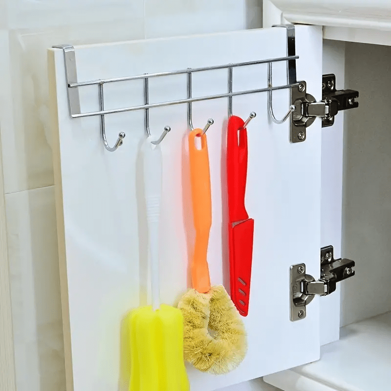 DOITOOL Stainless Steel Removable Hooks for Hanging Clamp-on Bag Hook Desk  Hook Package Rack Cute : : Home