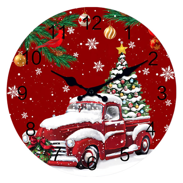 10inch Christmas Element Wall Clock